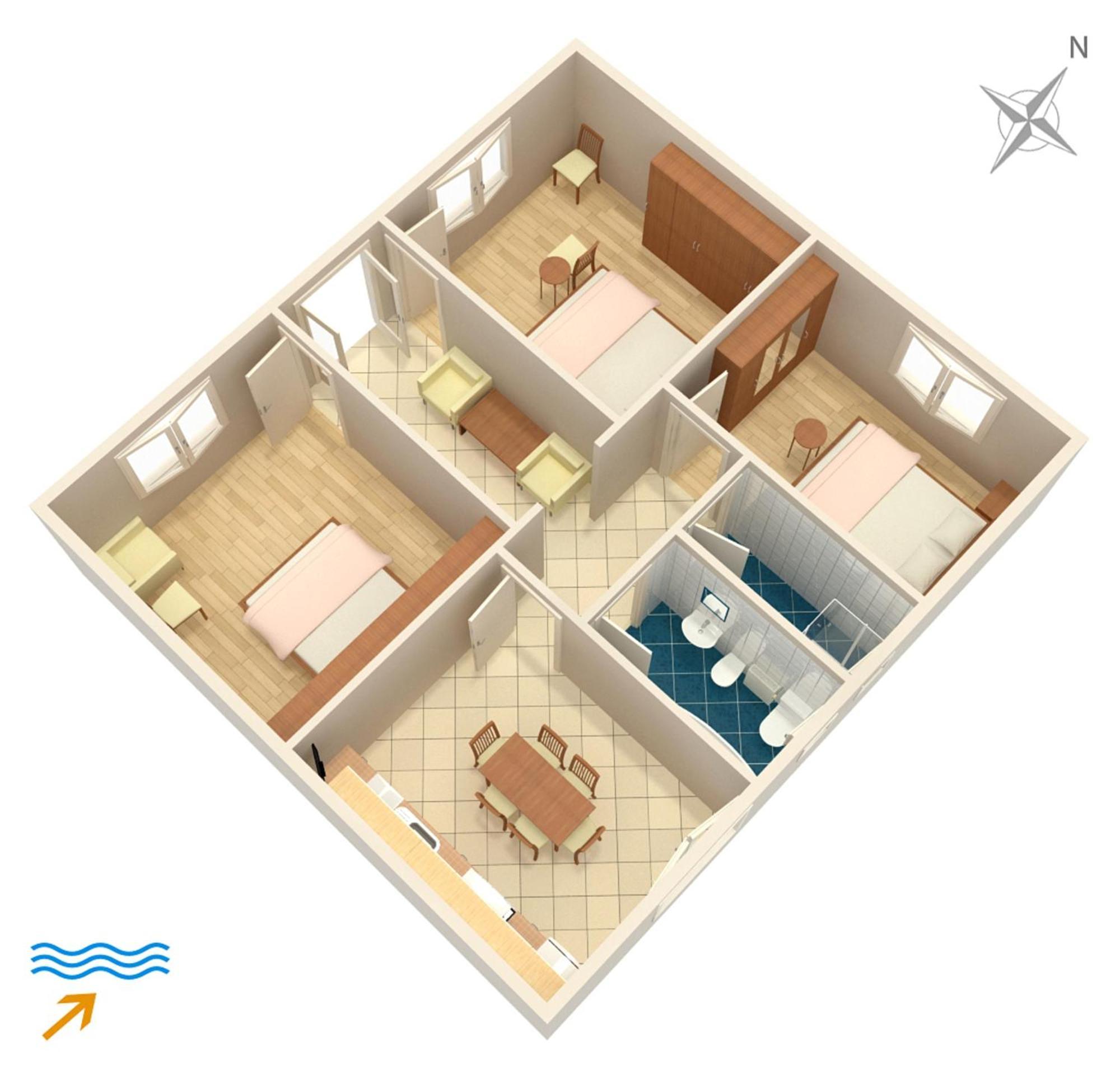 Apartment Supetarska Draga - Donja 2020a Rab Town Bagian luar foto